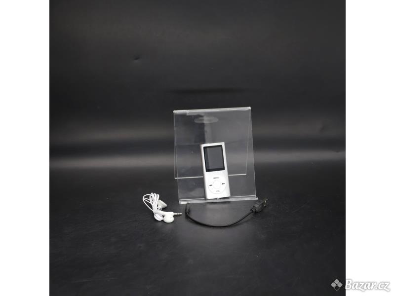 MP3 přehrávač Pusokei 64GB stříbrný