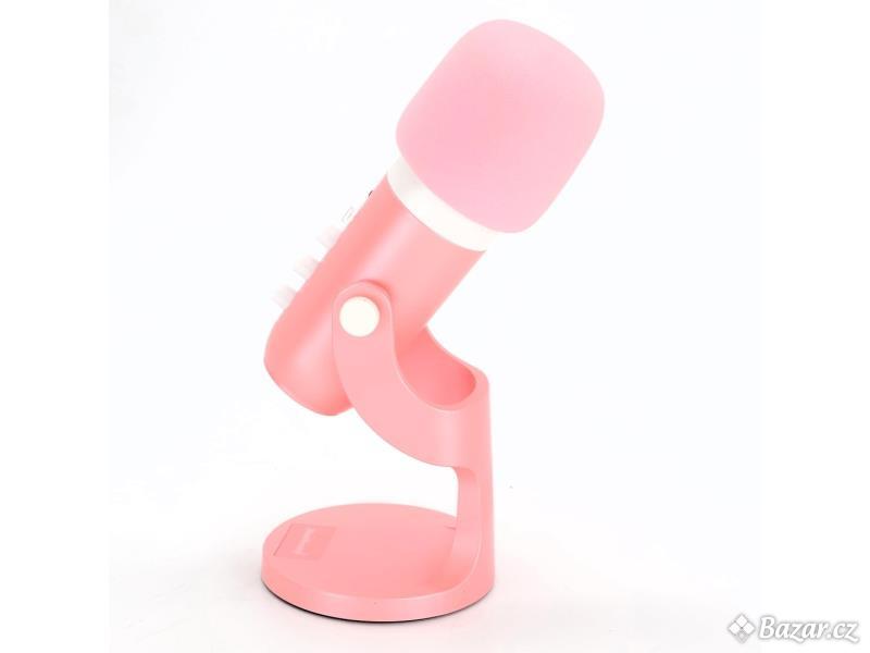 Mikrofon Zealsound K66p, růžový 