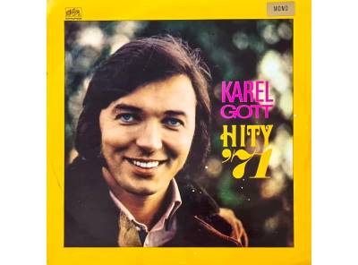 Karel Gott – Hity '71 1971 (mono) G+, VYPRANÁ Vinyl (LP)