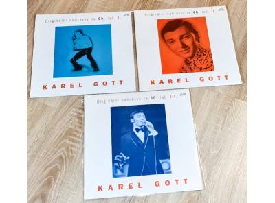 Karel Gott – Originální nahrávky ze 60. let 1993 EX, VYPRANÉ Vinyl (3LP)