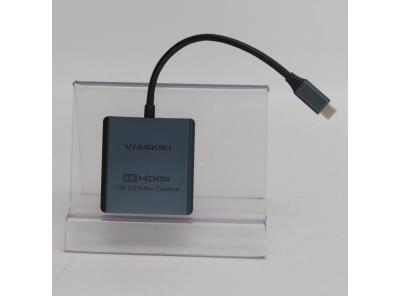Adaptér Viagkiki, USB-C na 2x HDMI