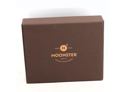 Zápisník Moonster 18x13cm kožený