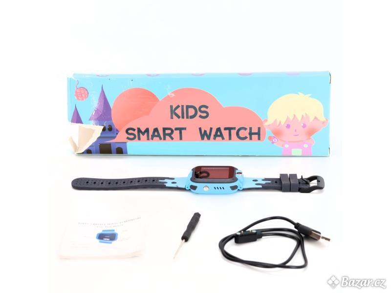 Dětské chytré hodinky Elejafe modré 02