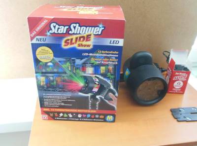 Laserová lampa Star Shower Slide