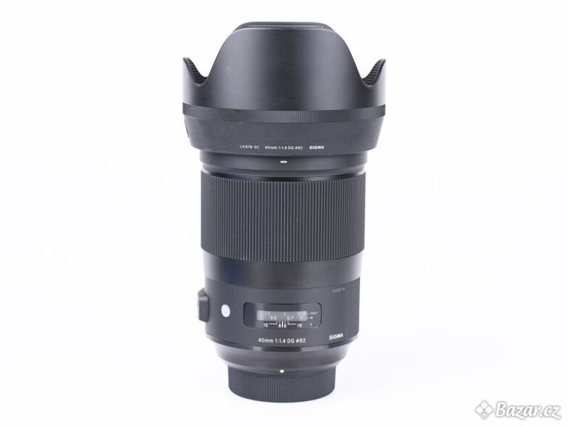 Sigma 40 mm f/1,4 DG HSM Art pro Nikon F (FX)