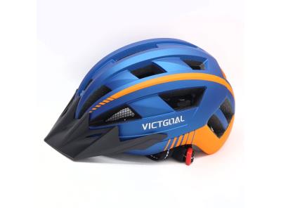 Cyklistická bílá helma VICTGOAL vel. M