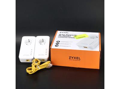 Powerline adaptér ZyXel, bílé, 2ks