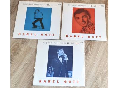 Karel Gott – Originální nahrávky ze 60. let 1993 NM, VYPRANÉ Vinyl (3LP)