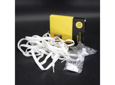 SIDOUEN (1 pár elastických gumových tkaniček s kovovým magnetickým zapínáním, bez vázání, bez