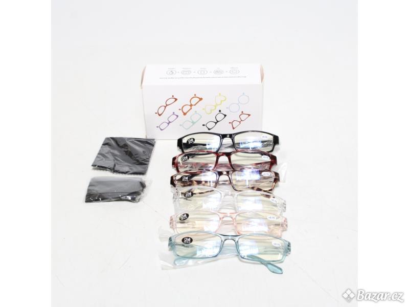 Dioptrické brýle Bosail R200304 6ks