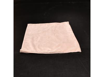 Povlak na polštář Miulee růžový 40 x 40cm 
