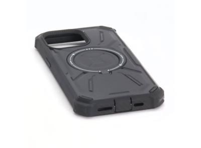 Pouzdro Lanhiem na iPhone 15 Pro Max se 2 kusy ochranné fólie, ochranné pouzdro na kruhový stojan