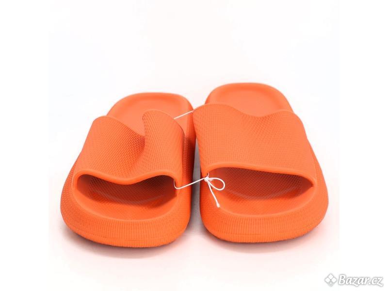 YANWANG Muži Ženy Sprcha Spa Pantofle Koupelna Protiskluzové pantofle Rychleschnoucí sandály (44/45