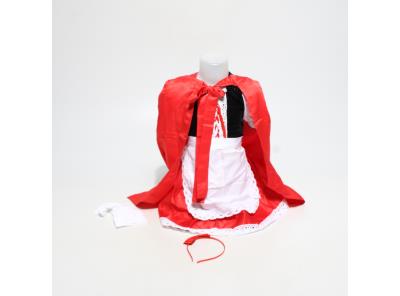 Dívčí kostým Mrsclaus Červená Karkulka