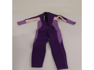 Dětský neoprenový oblek Gogokids fialový M