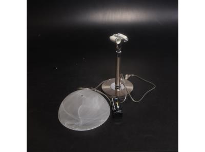 Stolní lampa LED Depuley stříbrná