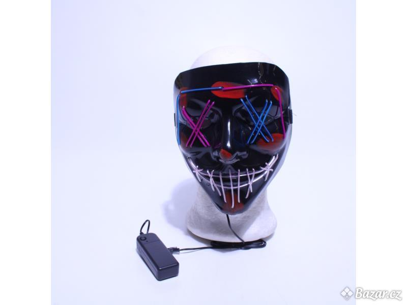 LED maska na Halloween Yehuaris