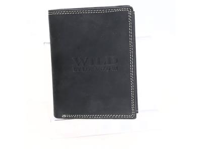 Kožená peněženka Wild by loranzo černá