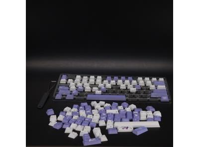 Náhradní klávesy EPOMAKER ‎HU-XI-64 fialové