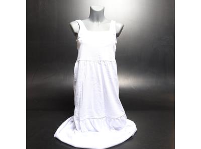Dámské šaty Urban Classics TB4784 bílé XS