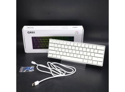 Herní klávesnice GK61 ‎GK61 bílá