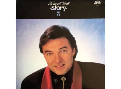 Karel Gott – Story 3, 1988 VG, VYPRANÉ Vinyl (2LP + příloha)