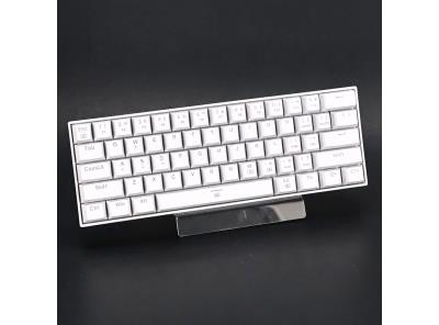 Herní klávesnice Redragon K630 bílá