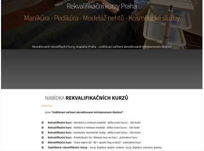 Rekvalifikační kurzy Manikúra - Pedikúra - Modeláž nehtů Praha