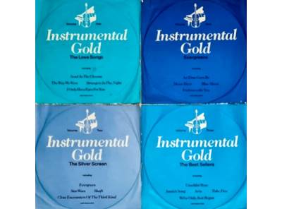 Instrumental Gold 1980 4 LP EX, VYPRANÉ Vinyl