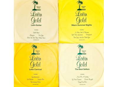 Latin Gold 1980 4 LP EX, VYPRANÉ Vinyl