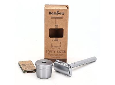 Klasický kovový strojek Bambaw na holení 