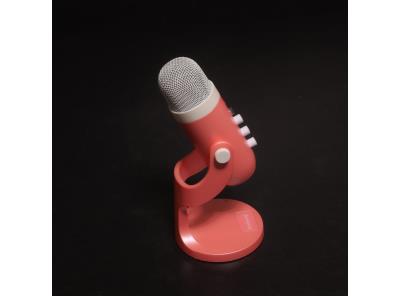 Mikrofon Zealsound růžový USB