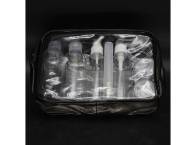 Cestovní kosmetická taška Luzway s 8 lahvemi