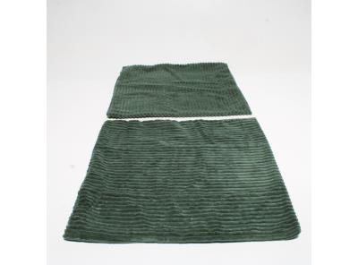 Povlak na polštář Miulee zelený 2 ks 45x45cm