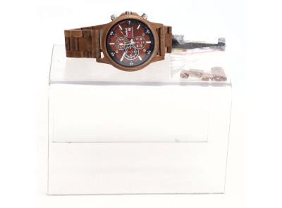 Dřevěné náramkové hodinky Emibele 1010 