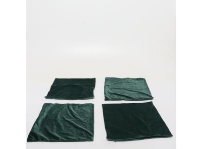 Povlaky na polštáře Miulee 40x40cm zelené