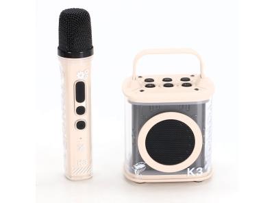 Karaoke mikrofon Tonor růžový 1ks