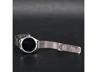 Stříbrné chytré hodinky Yohuton 1,09"