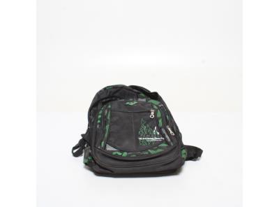 Školní batoh SOMBLG zelenočerný
