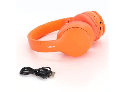 Bluetooth 5.3 sluchátka Lobkin S22 oranžové