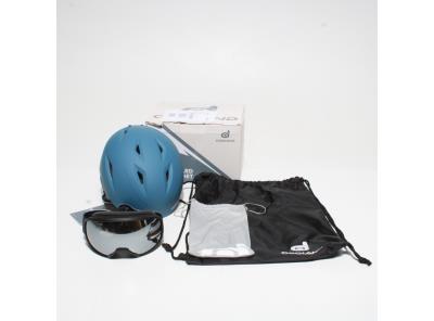 Lyžařská helma Odoland M (57-59 CM)  modrá
