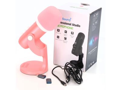 Mikrofon Zealsound barva růžová