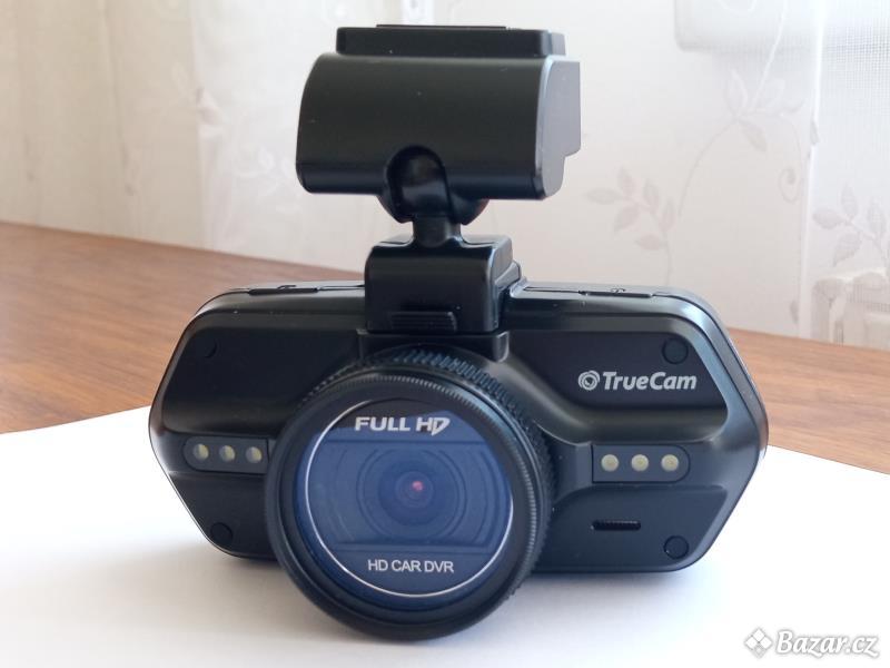 Kamera do auta TrueCam A7s + GPS modul s detekcí rychlostních radarů