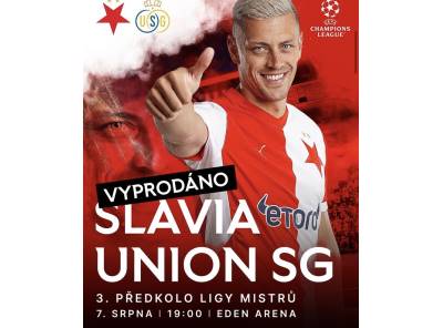 Obrázek k inzerátu: 2 Vstupenky Slavia Praha VS Union Saint-Gilloise