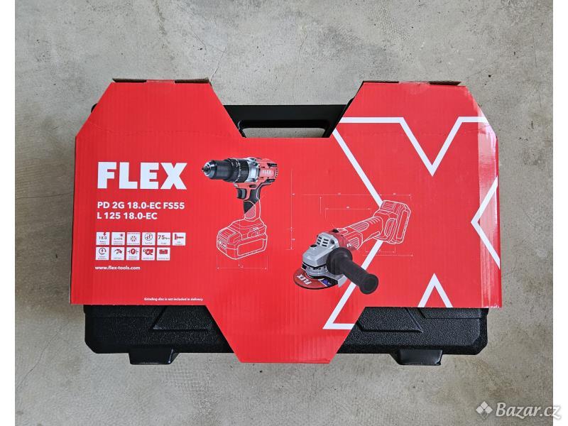 FLEX set 18V PD 2G 18.0-EC FS55 + L 125 18.0-EC