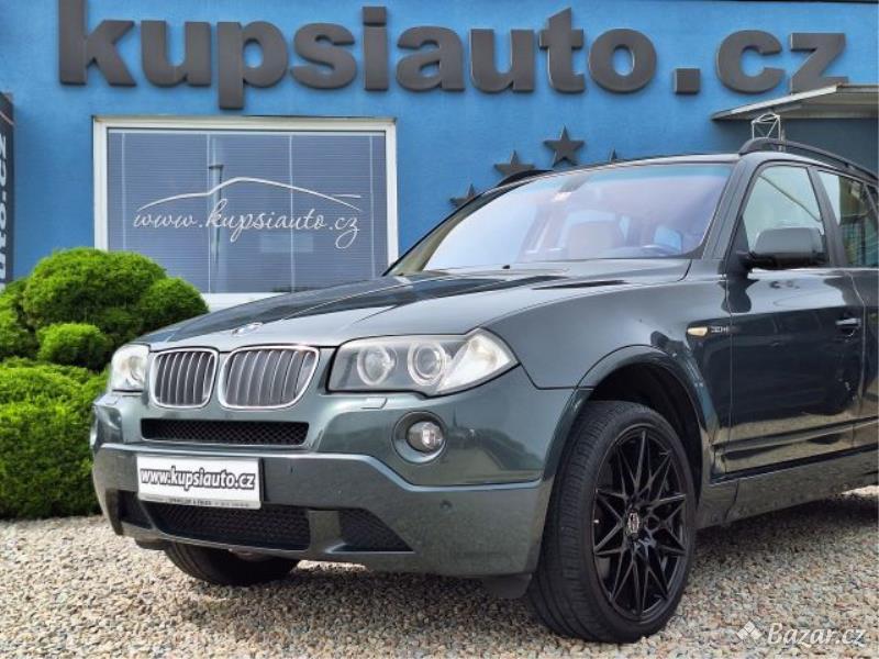 BMW X3 3,0d NAVI, KŮŽE, XENO, ALU 19"