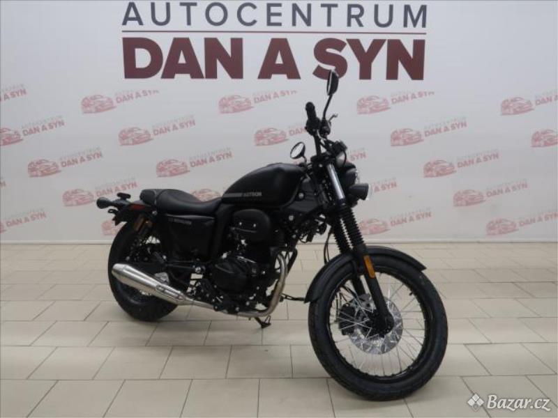 Motocykl Motron Ostatní REVOLVER 125 BLACK MATT   0,1