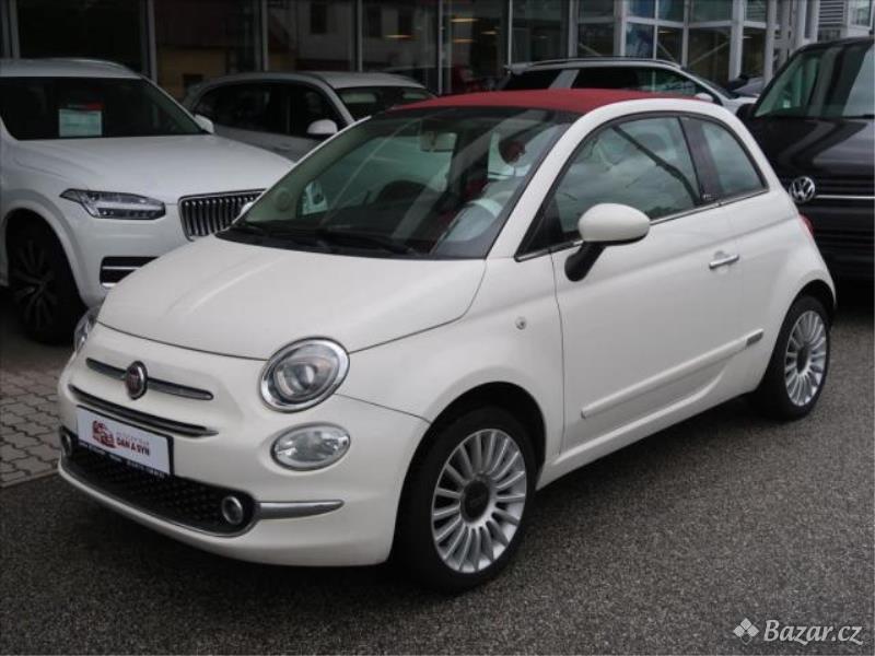 Fiat 500C 1,2 i Lounge 1.majitel ZÁNOVNÍ