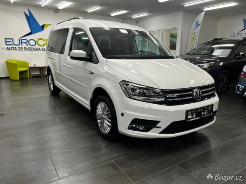 Volkswagen Caddy 1.4TGI CNG Maxi 5míst zaruka