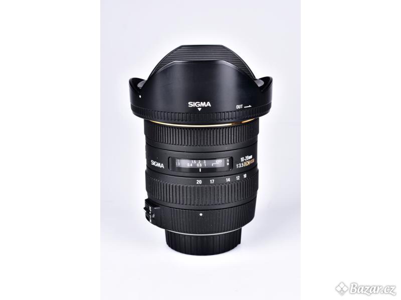 Sigma 10-20 mm f/3,5 EX DC HSM pro Nikon